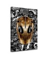 Canvas prints for teenagers - Rubiant golden mask | FEEBY