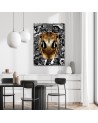 Canvas prints for teenagers - Rubiant golden mask | FEEBY