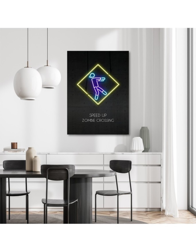 Designer Canvas prints for teenagers - Neon | FEEBY