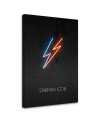 Modern paintings for teenagers - Lightning neon Rubiant | FEEBY