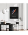 Modern paintings for teenagers - Lightning neon Rubiant | FEEBY