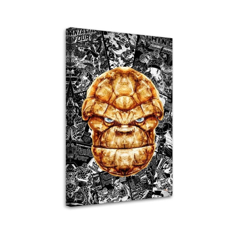 Canvas prints for teenager's room - Yellow face Rubiant | FEEBY