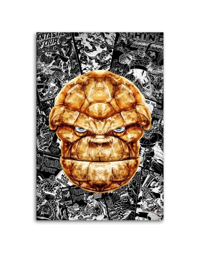 Canvas prints for teenager's room - Yellow face Rubiant | FEEBY