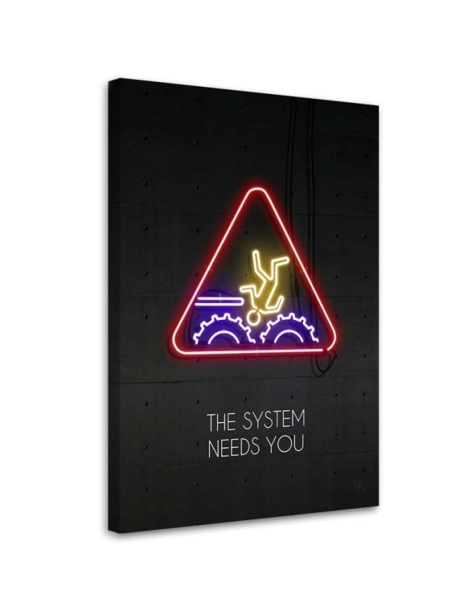 Teenage room Canvas paintings - Neon | FEEBY