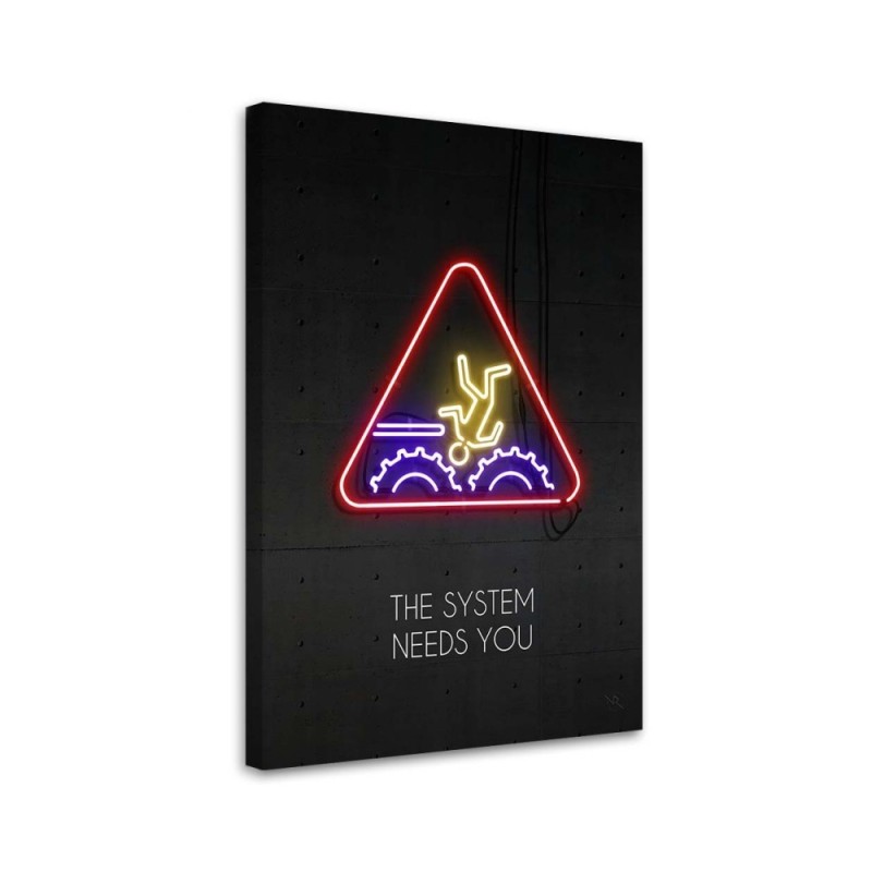 Teenage room Canvas paintings - Neon | FEEBY
