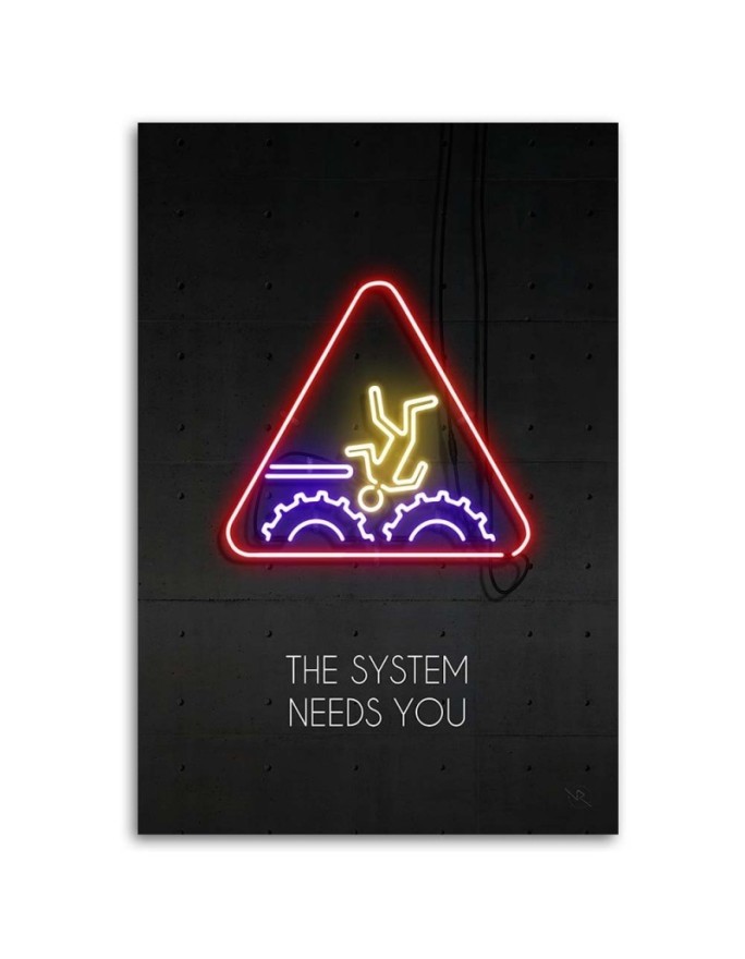 Teenage room Canvas paintings - Neon | FEEBY