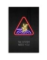 Teenage room Canvas paintings - Neon | FEEBY
