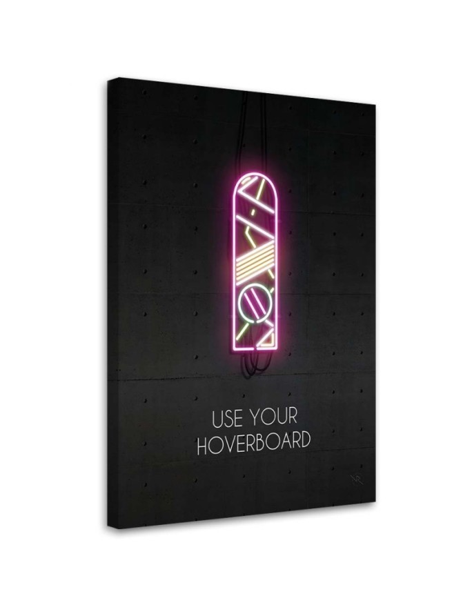 Teenage room Canvas painting - Neon board | FEEBY