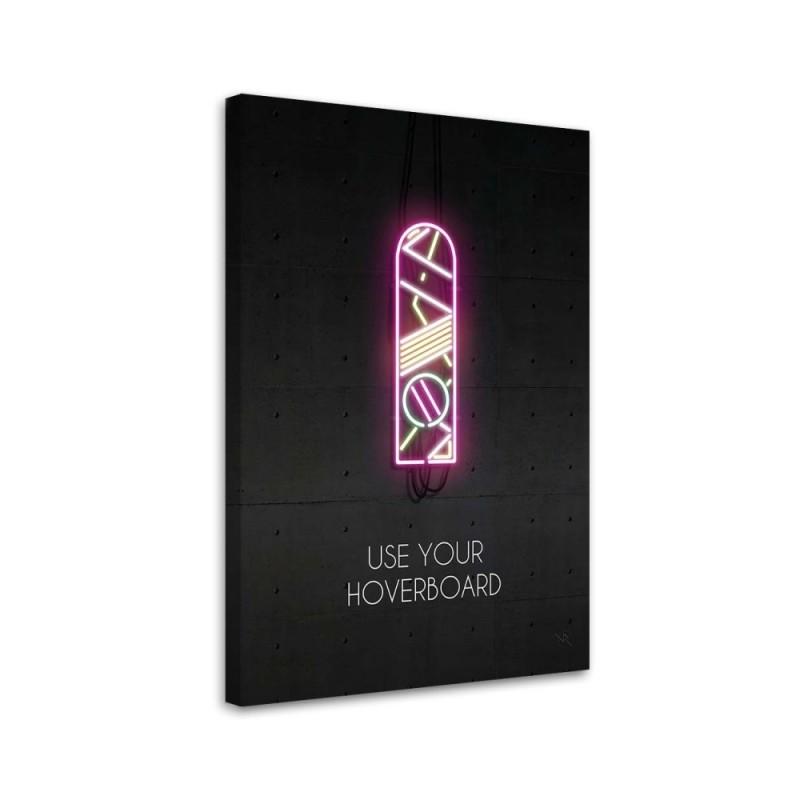 Teenage room Canvas painting - Neon board | FEEBY