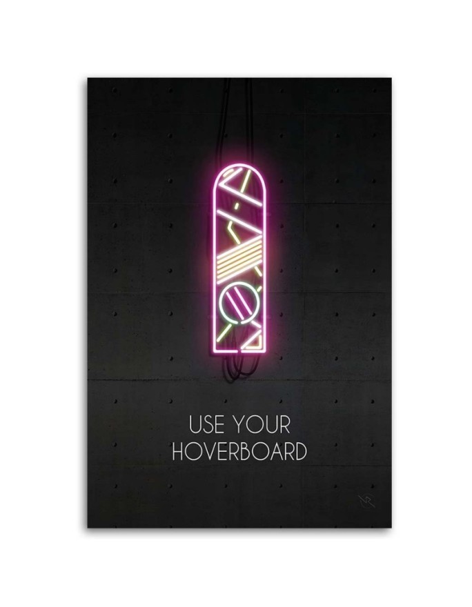 Teenage room Canvas painting - Neon board | FEEBY