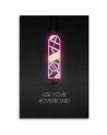 Teenage room Canvas painting - Neon board | FEEBY