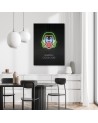 Modern canvas painting - Joker neon | FEEBY