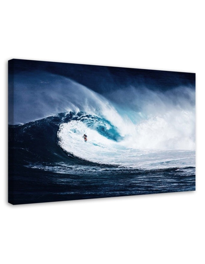 Canvas print The big wave -...