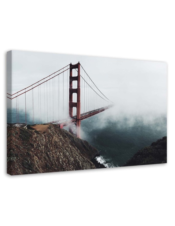 Canvas print Golden Gate -...