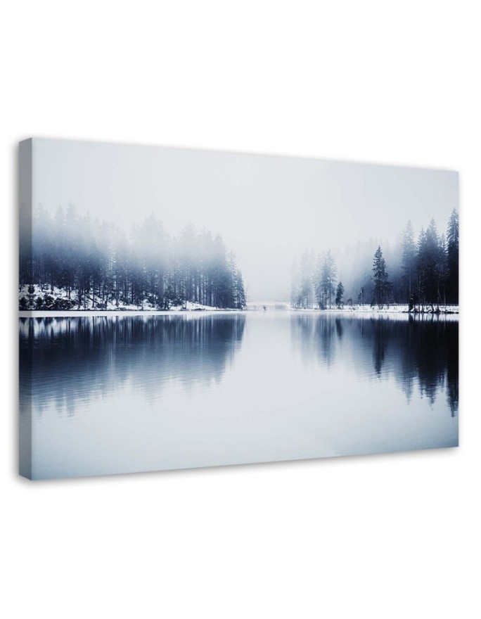 Canvas print A lake in...