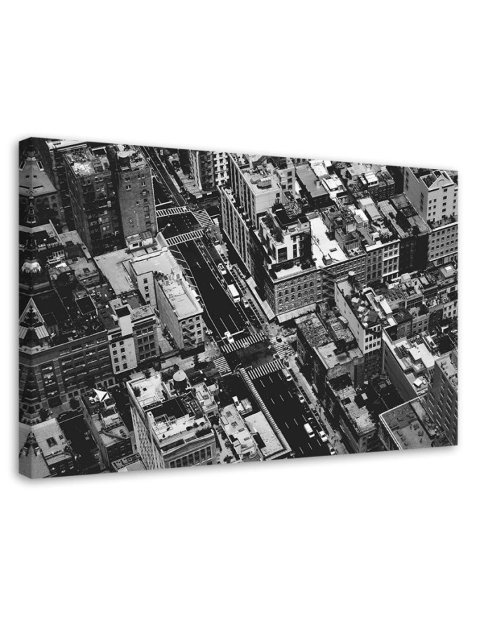 Canvas prints for living room black and white City architecture | FEEBY