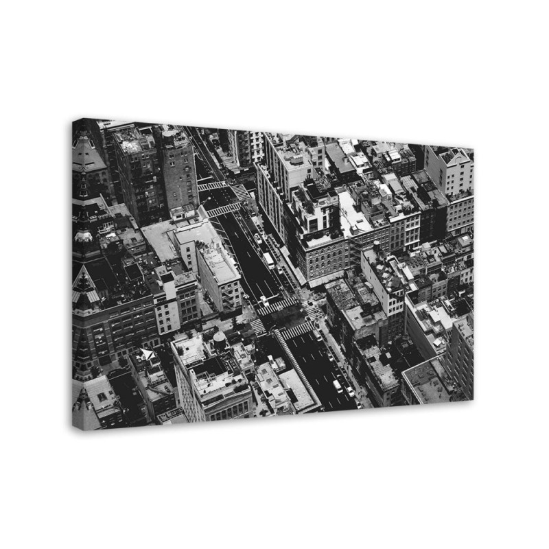 Canvas prints for living room black and white City architecture | FEEBY