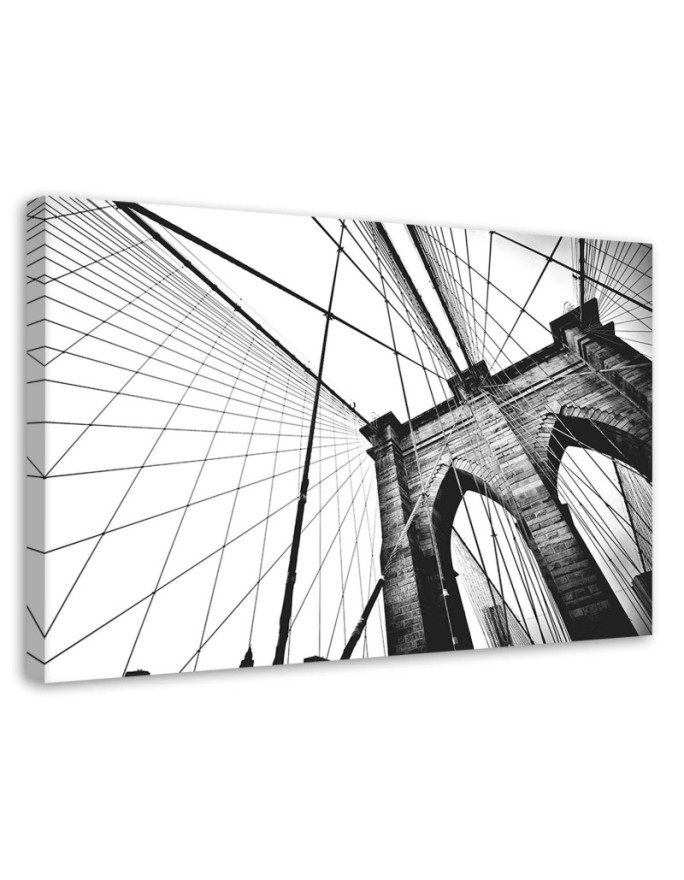 Bridge New York - canvas painting for the room | FEEBY