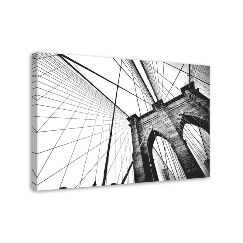 Bridge New York - canvas painting for the room | FEEBY