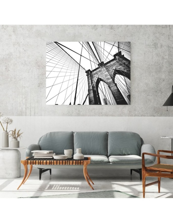 Bridge New York - canvas painting for the room | FEEBY