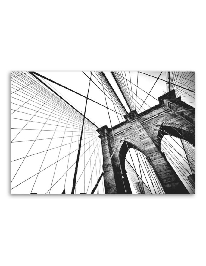 Bridge New York - canvas painting for the room | FEEBY