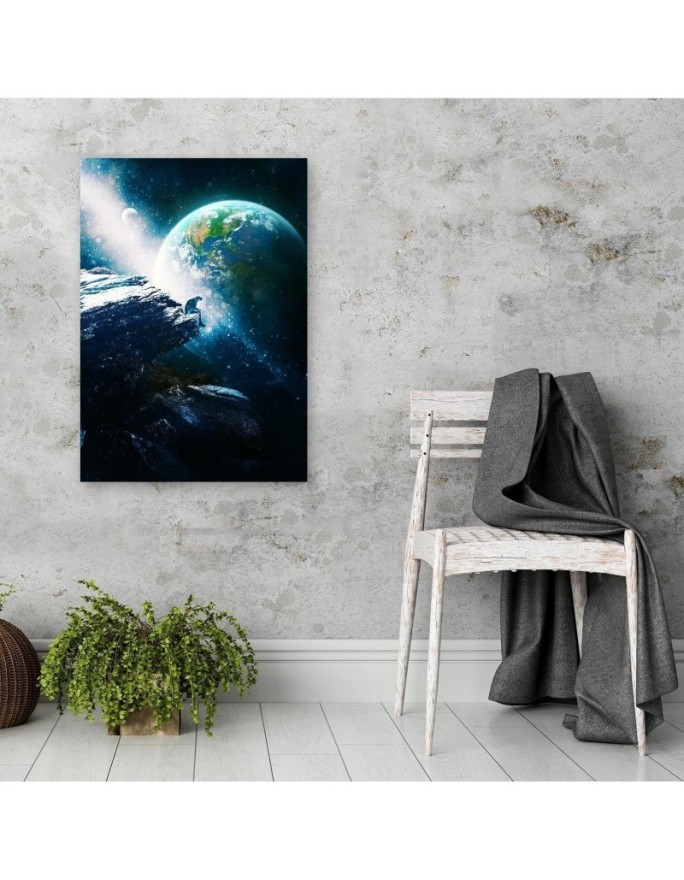 Canvas prints for living room wall Man in space Gab Fernando | FEEBY