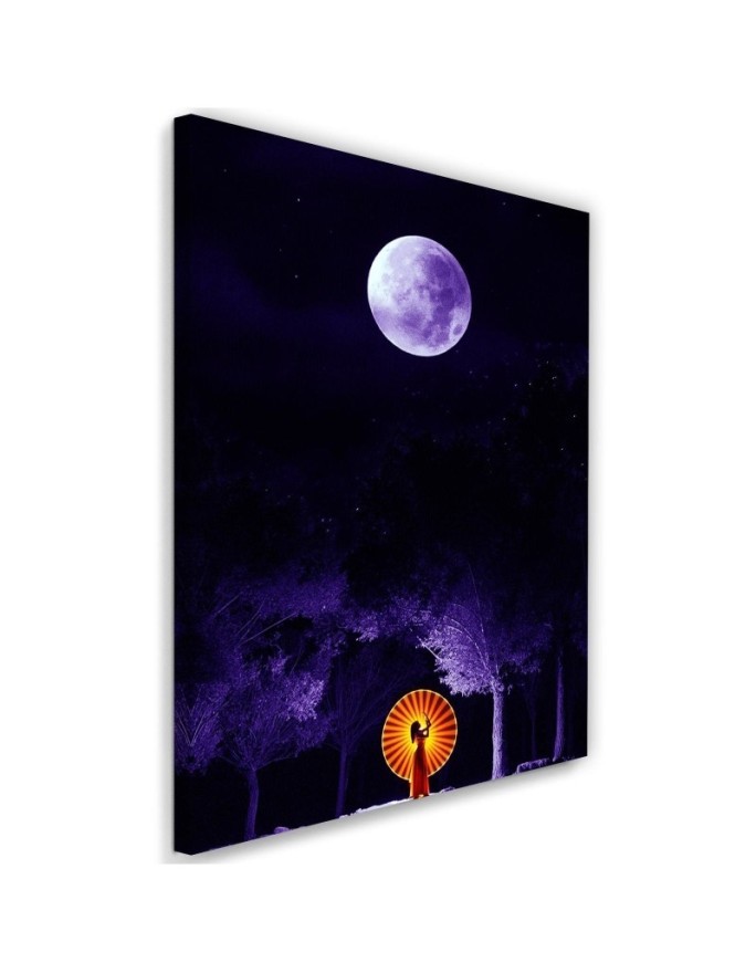 Cosmos landscape - canvas wall paintings for room | FEEBY