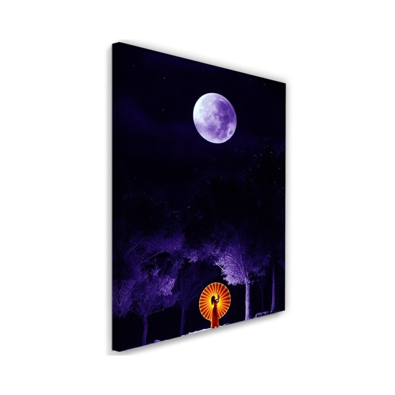 Cosmos landscape - canvas wall paintings for room | FEEBY