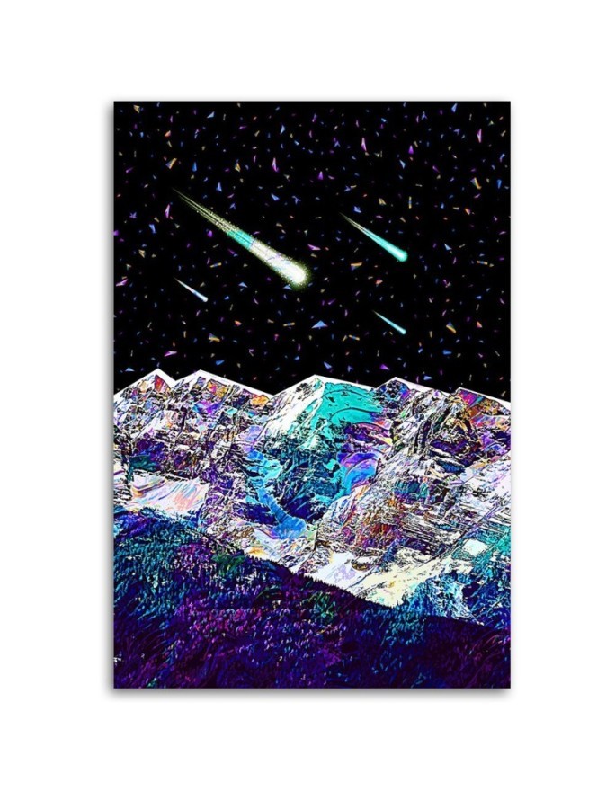 Modern Science - Fiction neon Canvas painting Gab Fernando | FEEBY