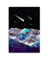 Modern Science - Fiction neon Canvas painting Gab Fernando | FEEBY