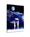 Canvas prints digital art Rainy day in the mountains Gab Fernando | FEEBY