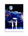 Canvas prints digital art Rainy day in the mountains Gab Fernando | FEEBY