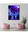Cosmos moon - canvas prints for living room, office | FEEBY