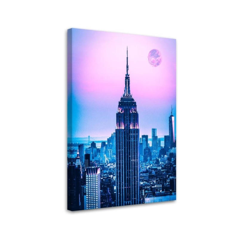 Panorama New York - wall art painting for living room | FEEBY