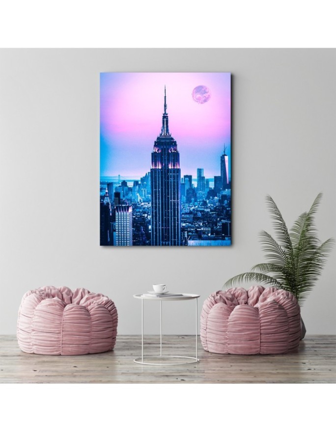 Panorama New York - wall art painting for living room | FEEBY