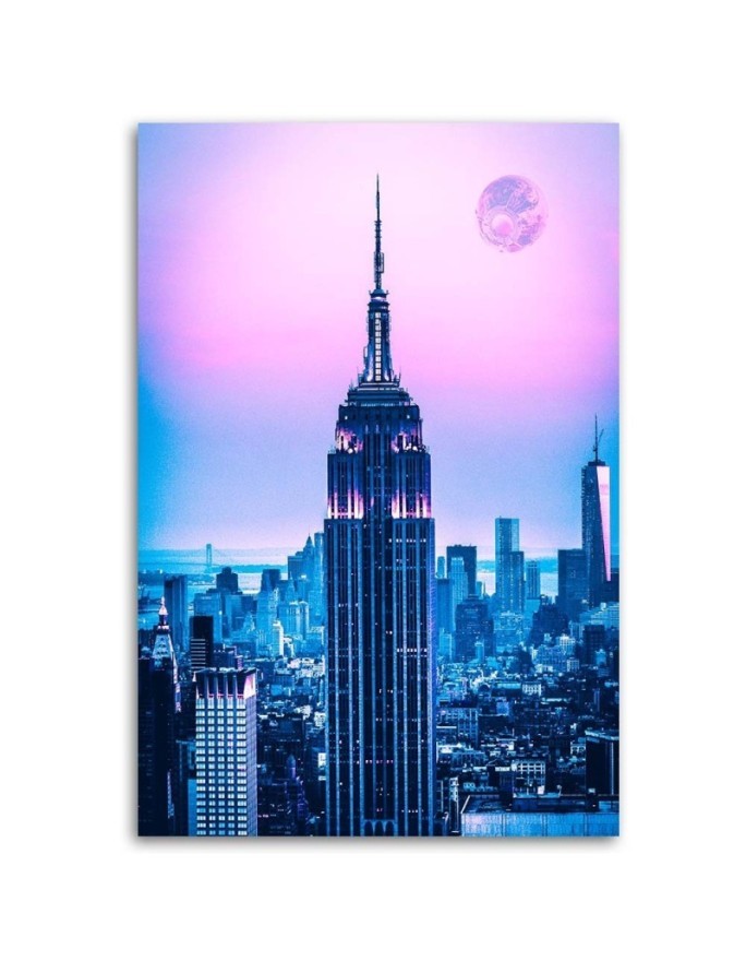 Panorama New York - wall art painting for living room | FEEBY