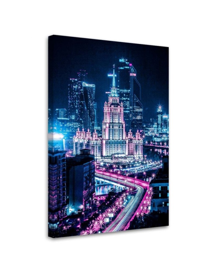 Canvas print Busy Street -...