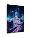 Canvas prints for the room Neon cityscape | FEEBY
