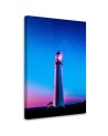 Lighthouse in neon - painting printed on canvas | FEEBY