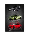 Canvas prints Aston Martin car for office wall | FEEBY