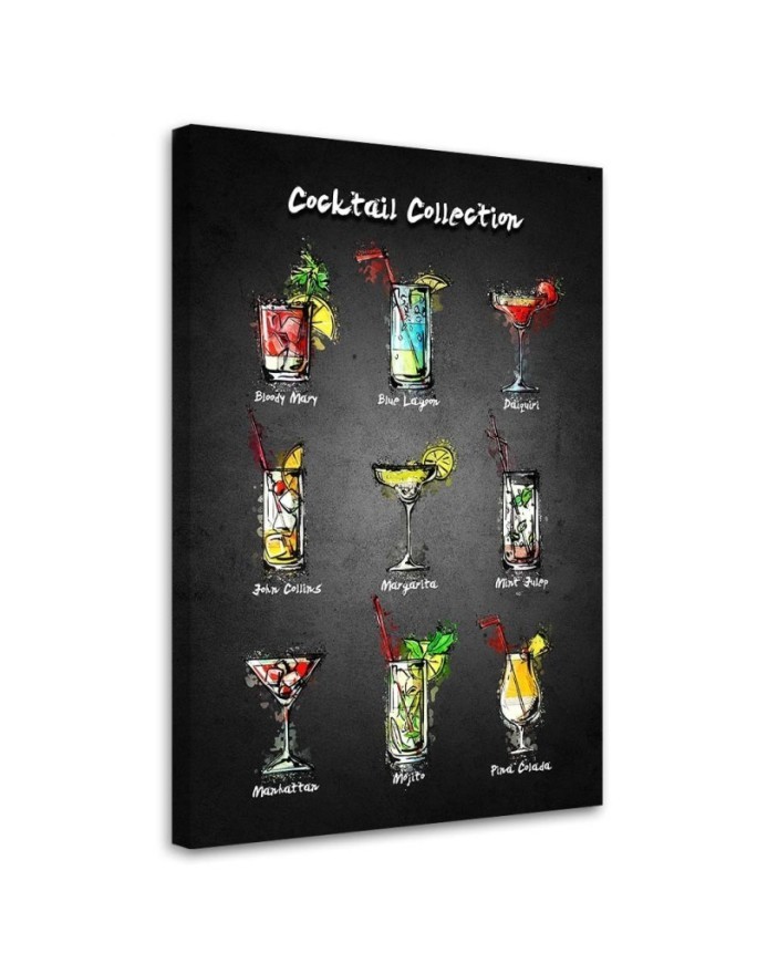 Cocktail - Canvas painting for restaurant kitchen for wall | FEEBY