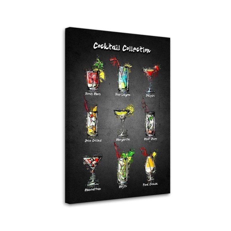 Cocktail - Canvas painting for restaurant kitchen for wall | FEEBY