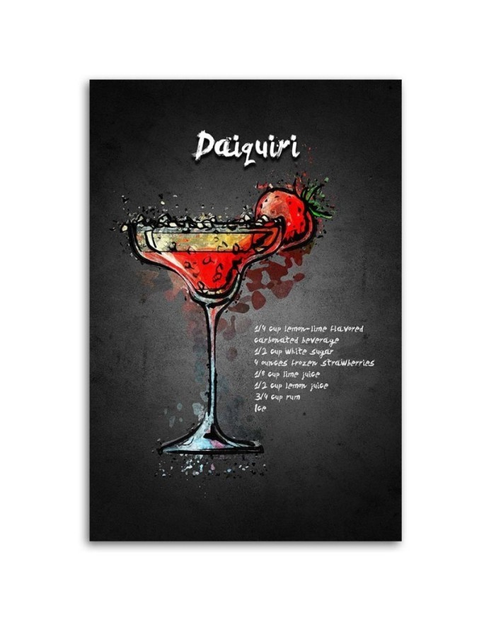 Canvas prints for restaurant, bar Drink Daiquiri Gab Fernando | FEEBY