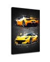 Ferrari - Car printed on canvas for office, study | FEEBY