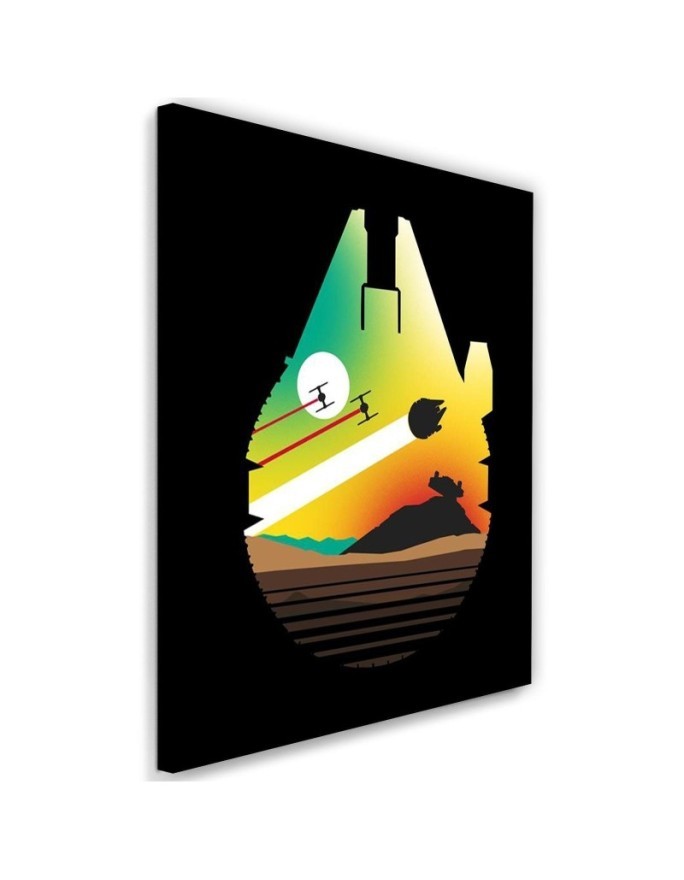 Modern children's Canvas painting Abstract cosmos | FEEBY
