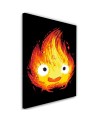 Children's room Canvas painting Fire abstraction Dr.Monekers | FEEBY