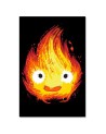 Children's room Canvas painting Fire abstraction Dr.Monekers | FEEBY