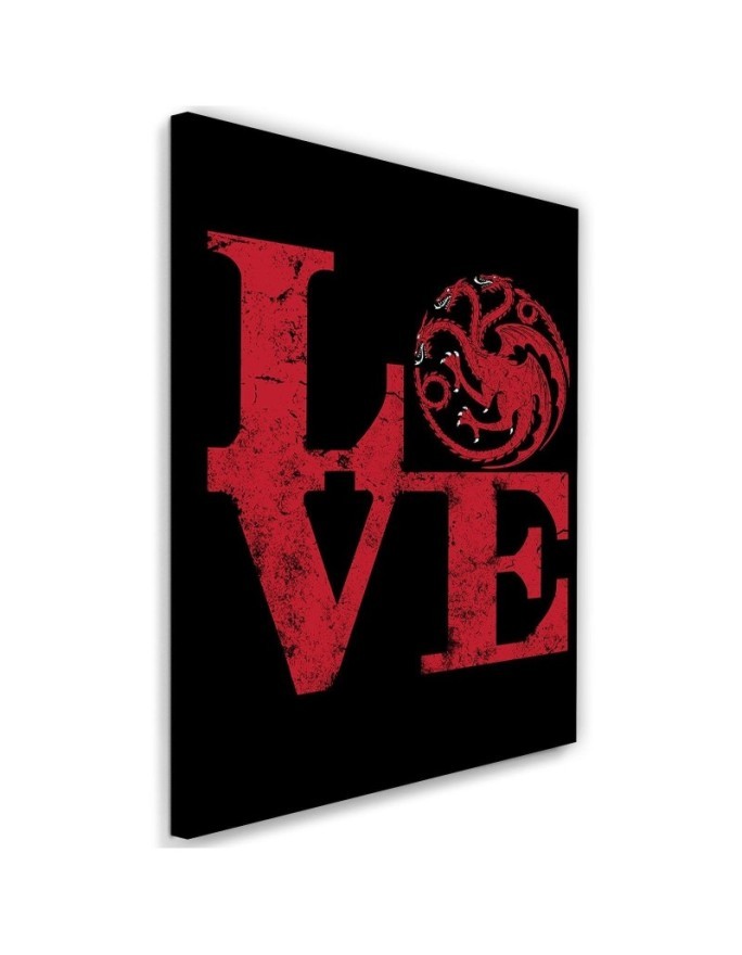 Love typography wall art painting Dr.Monekers | FEEBY