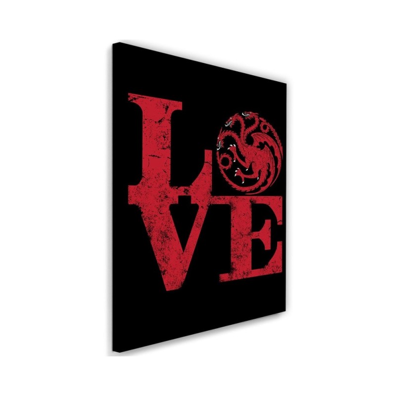 Love typography wall art painting Dr.Monekers | FEEBY