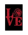 Love typography wall art painting Dr.Monekers | FEEBY